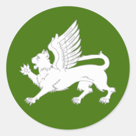 Barony of Windmasters' Hill Populace Badge Ronde Sticker