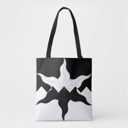 Barony of Winter's Gate Populace Badge Tote Bag (Voorkant)