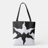 Barony of Winter's Gate Populace Badge Tote Bag (Achterkant)