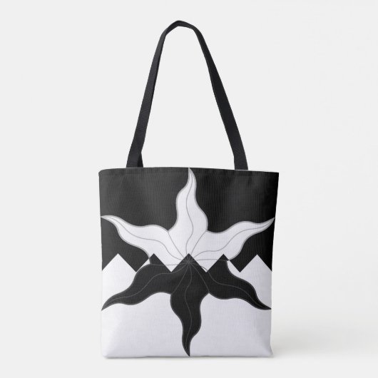 Barony of Winter's Gate Populace Badge Tote Bag (Achterkant)