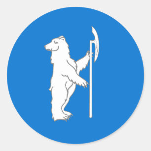 Barony van Bjornsborg Populace Badge Ronde Sticker