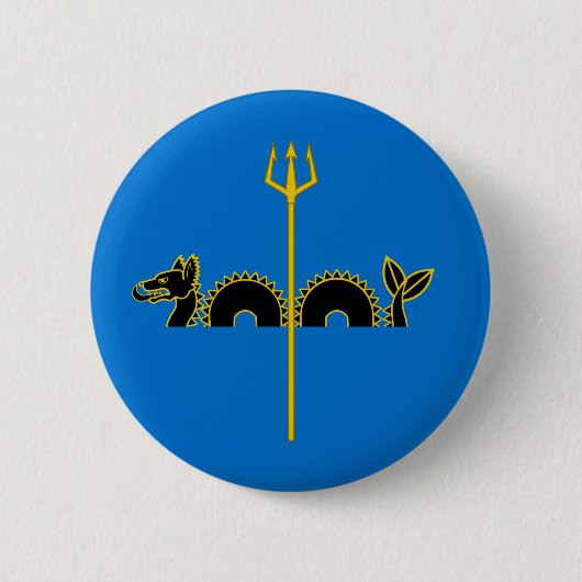 Barony van Calafia Populace Badge Ronde Button 5,7 Cm (Voorkant)