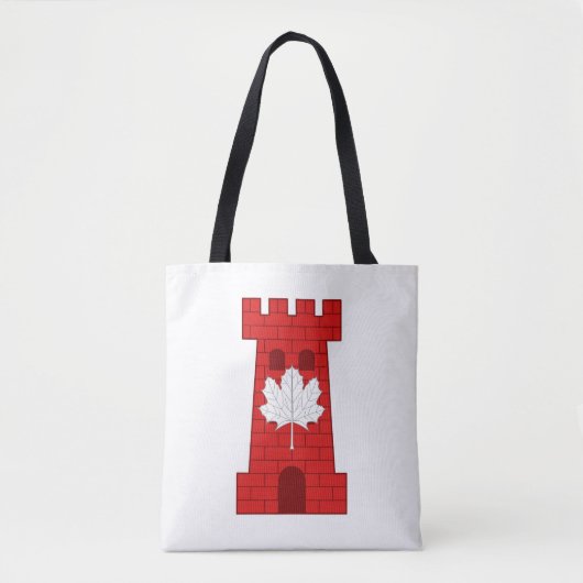Barony van Castel Rouge Populace Badge Tote Bag (Voorkant)