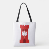 Barony van Castel Rouge Populace Badge Tote Bag (Achterkant)