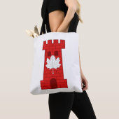 Barony van Castel Rouge Populace Badge Tote Bag (Dichtbij)