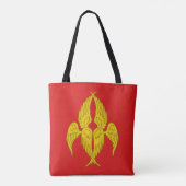 Barony van de Angels Populace Badge Canvas tas (Achterkant)