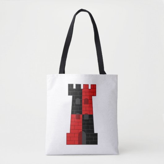 Barony van de Lonely Tower Populace Badge Tote Bag (Voorkant)