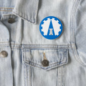 Barony van Dreiburgen Populace Badge Ronde Button 5,7 Cm (In situ)