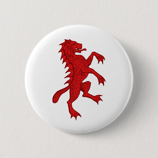 Barony van Dun Carraig Populace Badge Ronde Button 5,7 Cm (Voorkant)