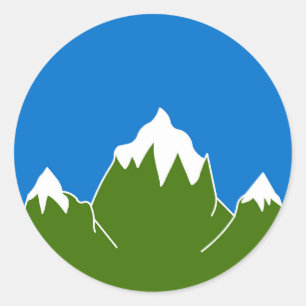 Barony van Ered Sul Populace Badge Ronde Sticker