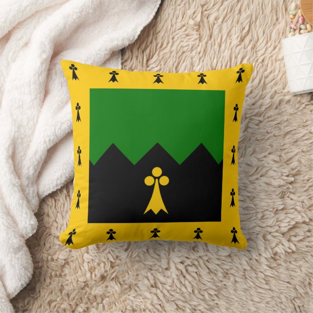Barony van het Granite Mountain Populace Badge Kussen (Deken)