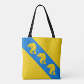 Barony van Kraé Glas Populace Badge Tote Bag (Achterkant)