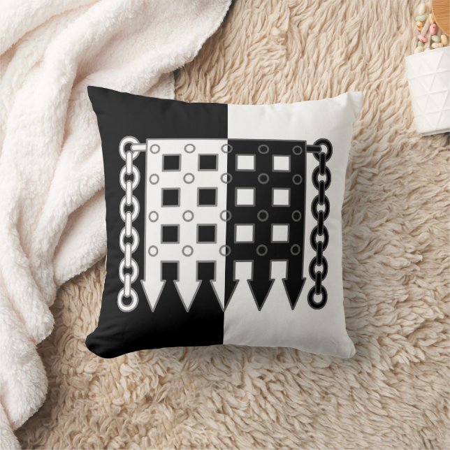 Barony van Lions Gate Populace Badge Sierkussen (Deken)