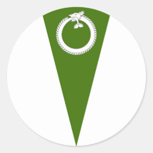 Barony van Loch Soilleir Populace Badge Ronde Sticker
