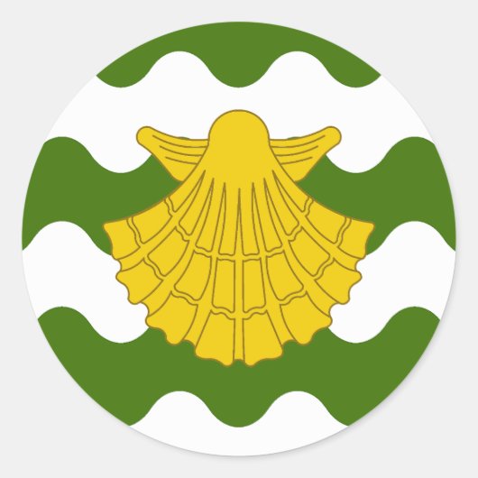 Barony van Lyondemere Populace Badge Ronde Sticker (Voorkant)