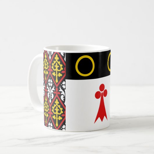 Barony van Naevehjem Populace Badge Koffiemok (Voorkant links)