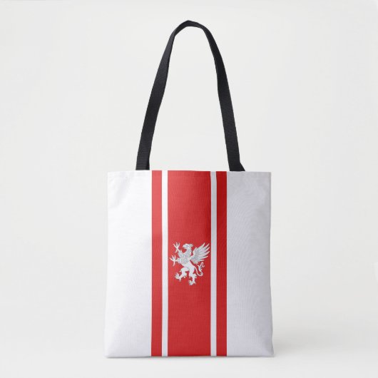 Barony van Politarchopolis Populace Badge Canvas t Tote Bag (Voorkant)