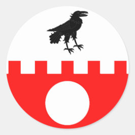 Barony van Raven Fort Populace Badge Ronde Sticker