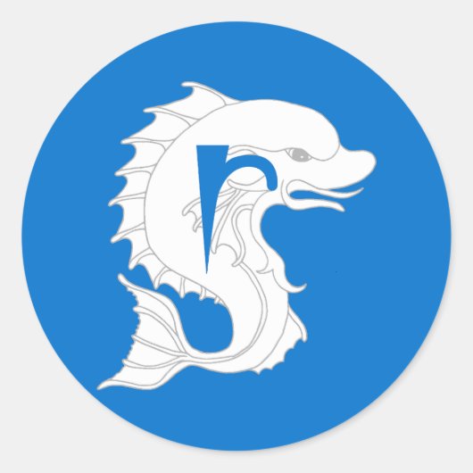 Barony van Ruantallan Populace Badge Ronde Sticker (Voorkant)