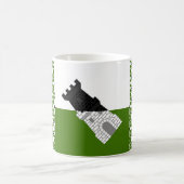 Barony van Settmour Swamp populace badge Coffee Mo Koffiemok (Center)