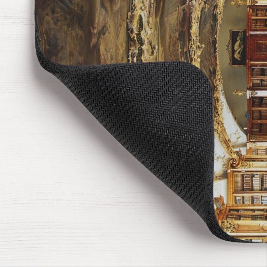 Baroque Abbey Library, St. Gallen, Zwitserland Muismat (Hoek)