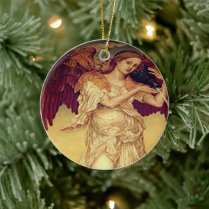 Baroque Angel giften 2023 Keramisch Ornament