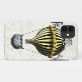 Baroque ballon Black Yellow Case-Mate iPhone Case (Achterkant (horizontaal))