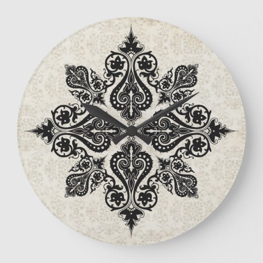Baroque Beauty Grote Klok (Voorkant)
