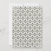  Baroque Birthday Kaart (Achterkant)