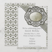  Baroque Birthday Kaart (Voorkant / Achterkant)