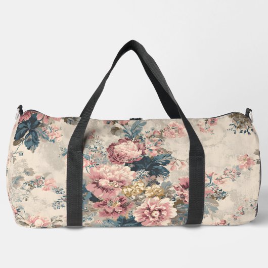 Baroque Bloom Floral Tapestry Plunjezak (Voorkant)