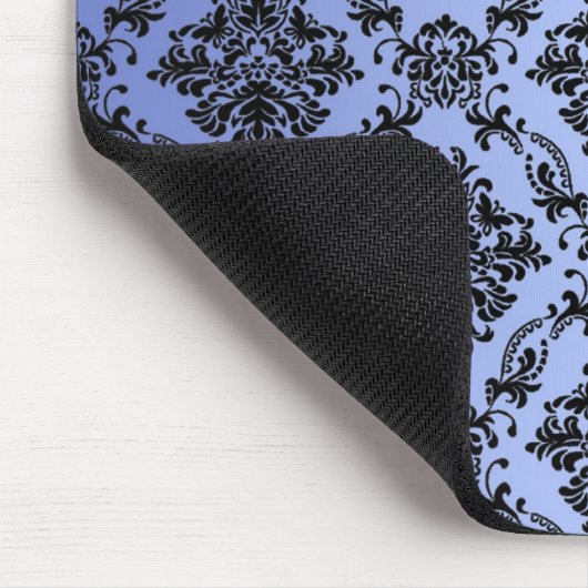 Baroque Blue Gothic Victoriaans Mousepad Muismat (Hoek)