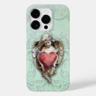  Baroque Cherub met hart Case-Mate iPhone 14 Pro Hoesje