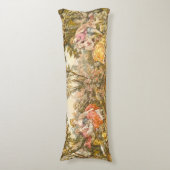 Baroque Couple Floral Body Pillow Lichaamskussen (Voorkant Verticaal)
