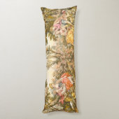 Baroque Couple Floral Body Pillow Lichaamskussen (Achterkant (Verticaal))