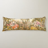 Baroque Couple Floral Body Pillow Lichaamskussen (Voorkant)