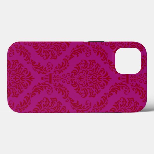 Baroque Damask #12 @ Sonoletre Case-Mate iPhone Case (Achterkant (horizontaal))