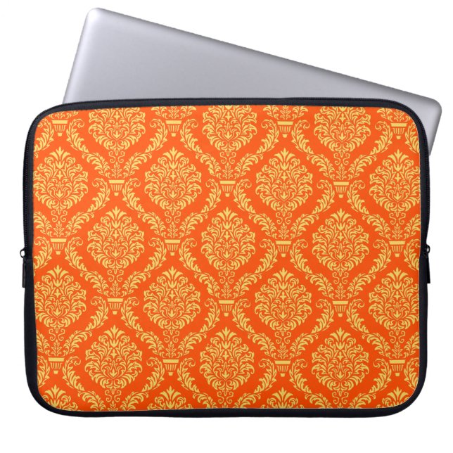 Baroque Damask #3 @ Sonoletre Laptop Sleeve (Voorkant)