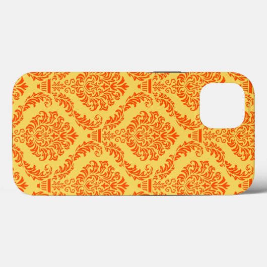 Baroque Damask #4 @ Sonoletre Case-Mate iPhone Case (Achterkant (horizontaal))
