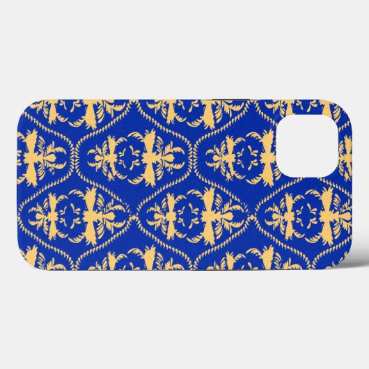 Baroque Damask #5 @ Sonoletre Case-Mate iPhone Case (Achterkant (horizontaal))