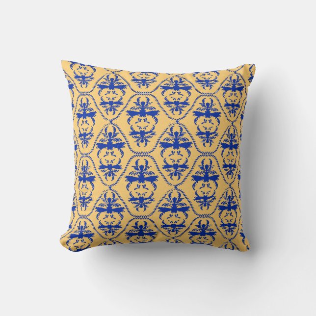 Baroque Damask #6 @ Sonoletre Kussen (Voorkant)