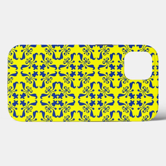 Baroque Damask #7 @ Sonoletre Case-Mate iPhone Case (Achterkant (horizontaal))