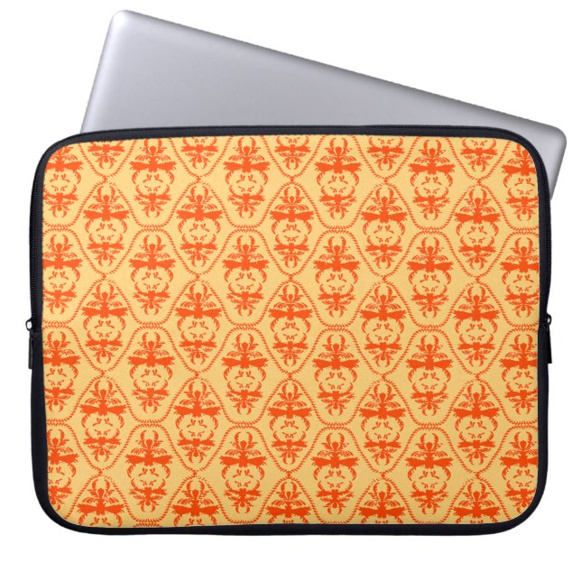 Baroque Damask #9 @ Sonoletre Laptop Sleeve (Voorkant)