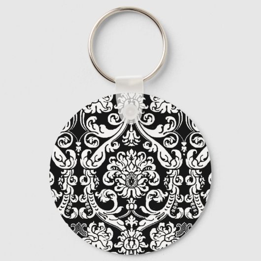 Baroque Damask Sleutelhanger (Voorkant)