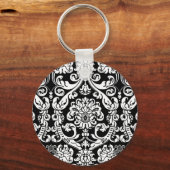 Baroque Damask Sleutelhanger (Voorkant)