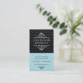 Baroque Damask Visitekaartje (Staand voorkant)