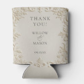 Baroque Elegant Classic Wedding Beer Blikjeskoeler (Achterkant)