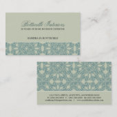 Baroque English Damask Visitekaartje (Voorkant / Achterkant)