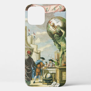  Baroque Era Atlas Frontispiece World Wereldbol Case-Mate iPhone Case
