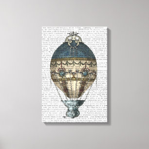 Baroque Fantasy Ballon 2 Canvas Afdruk